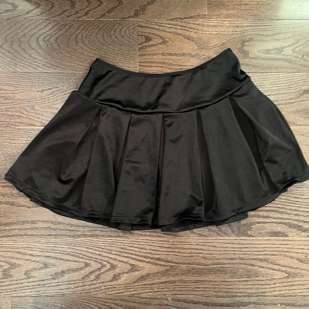 Spirit silk mini skirt